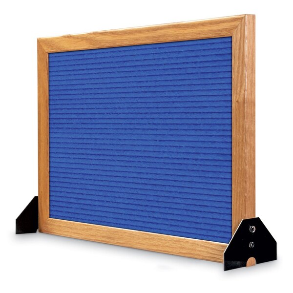 Indoor Enclosed Combo Board, 48"x36", Bronze Frame/White Porc & Burgundy